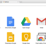 Lista aplikacji w Chrome
